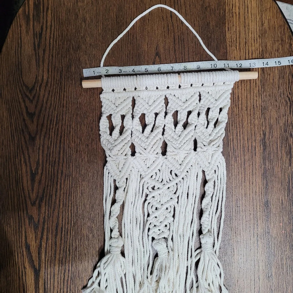 Macrame Knit Wall Hanging Decoration Decor NEW in Packaging - Picture 5 of 7